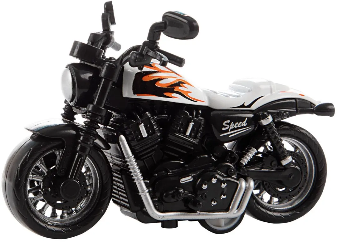 Vehicool Pull Back Motor Chopper 23963Z - Multikleur