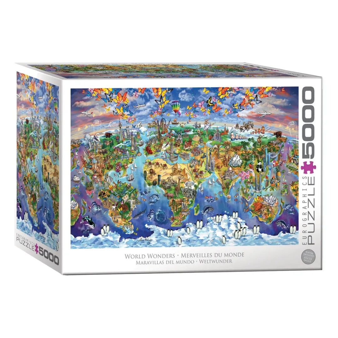 Eurographics Wereldwonderen Legpuzzel 5000 Stuks