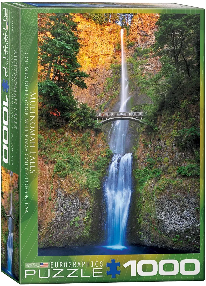 Eurographics Multnomah Falls Oregon Legpuzzel 1000 Stuks