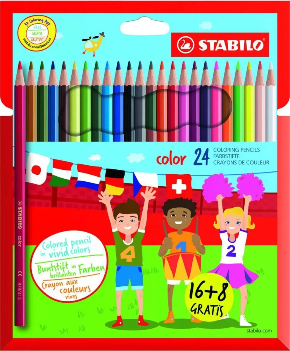 STABILO Color 24 Kleurpotloden - 2x24 Stuks