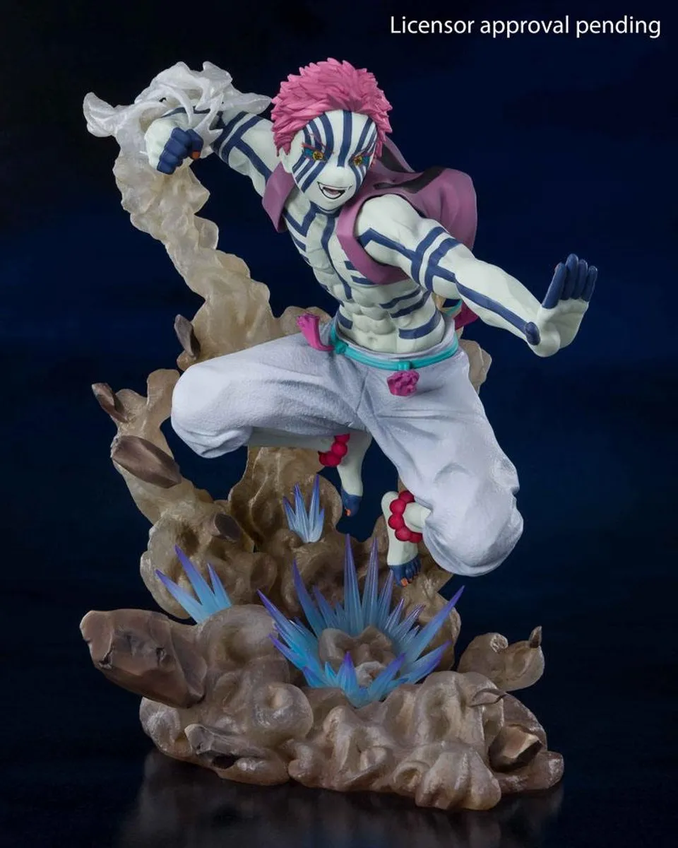 Bandai Namco Demon Slayer FiguartsZERO Akaza Upper Tree 18cm - Multicolor