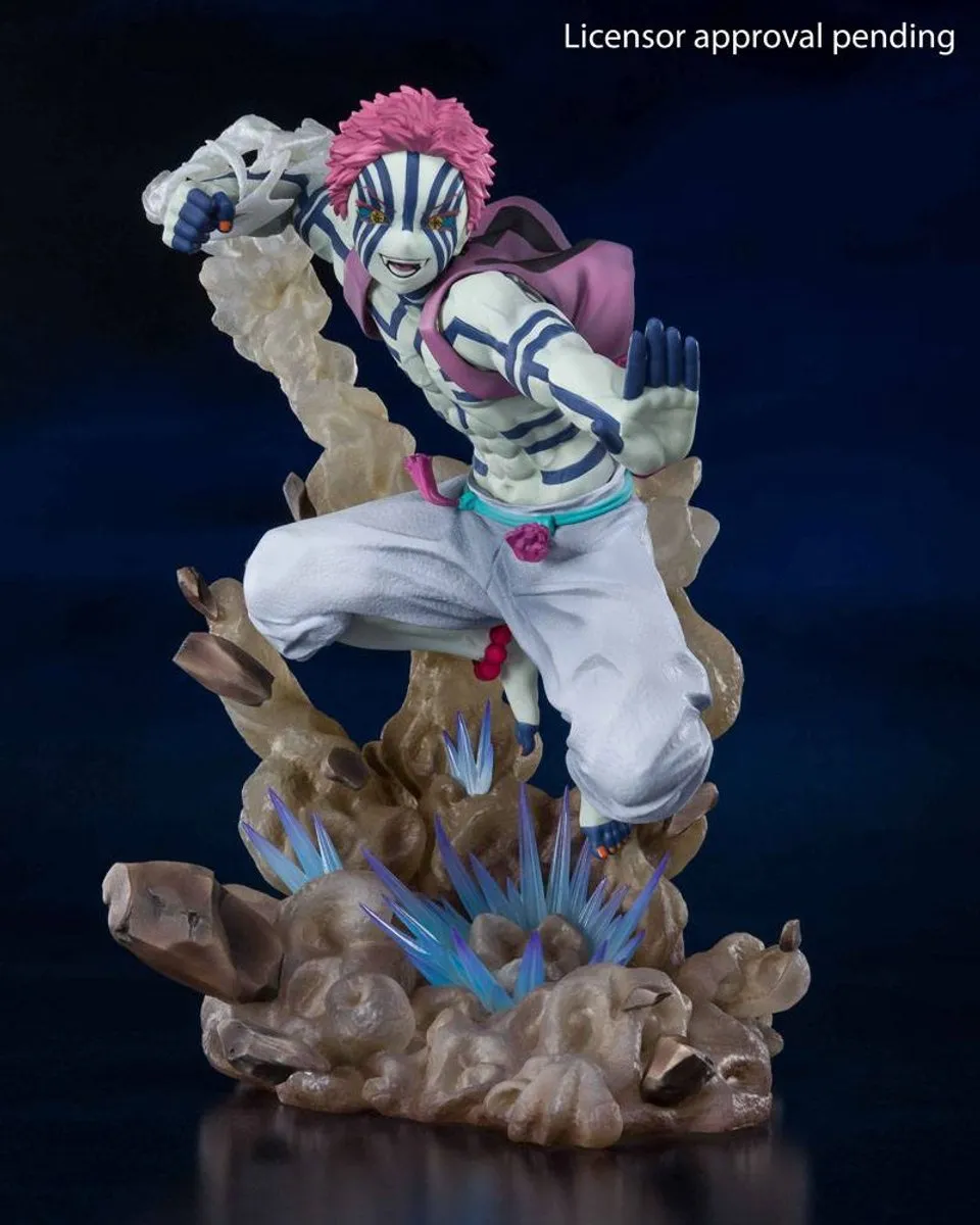 Bandai Namco Demon Slayer FiguartsZERO Akaza Upper Tree 18cm - Multicolor