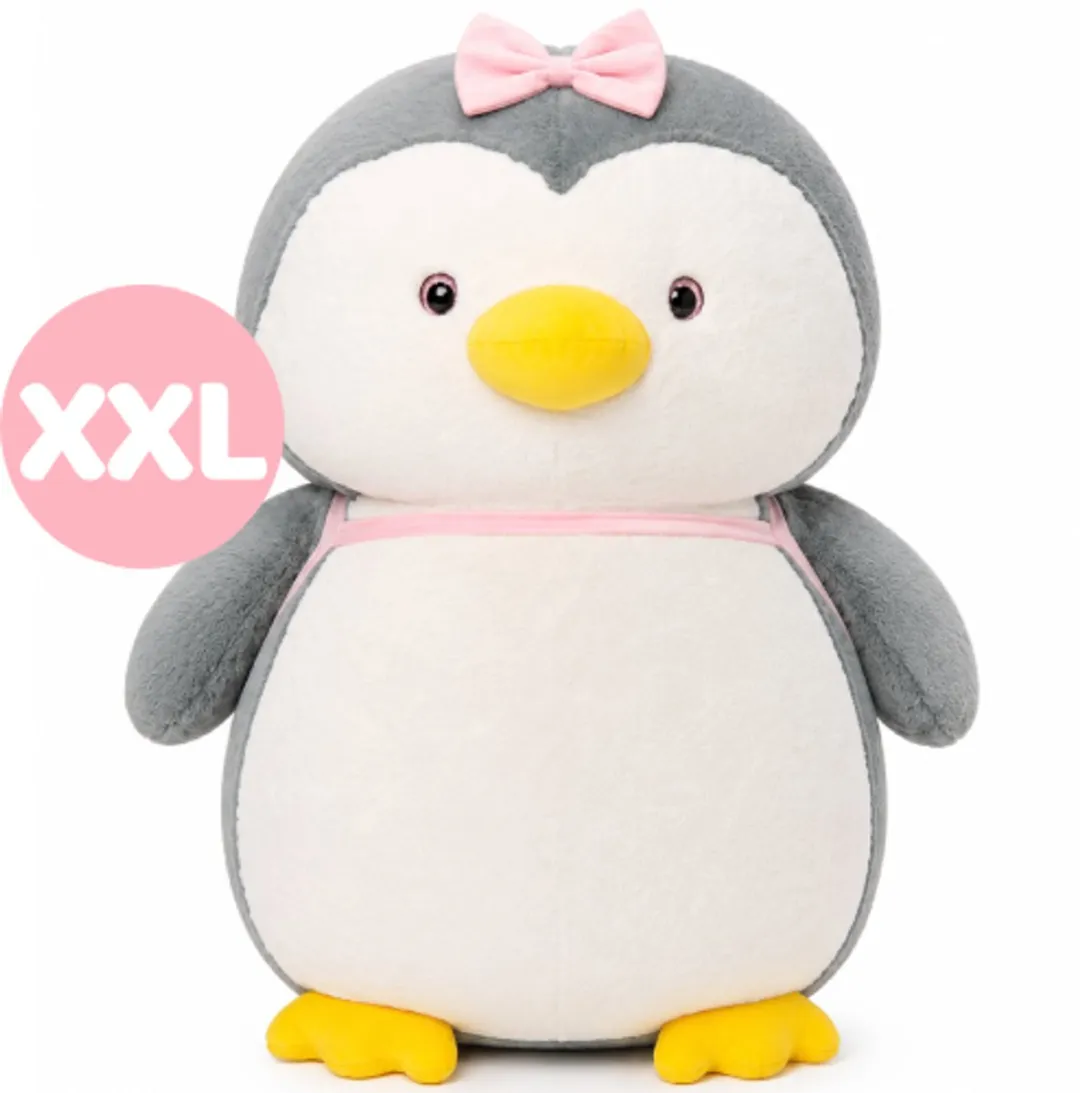 Topknuffels Pinguïn XXL 110cm Pluche Knuffel