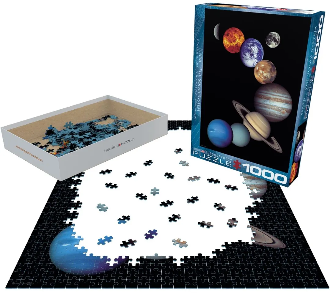 Eurographics NASA Het Zonnenstelsel Legpuzzel 1000 Stuks