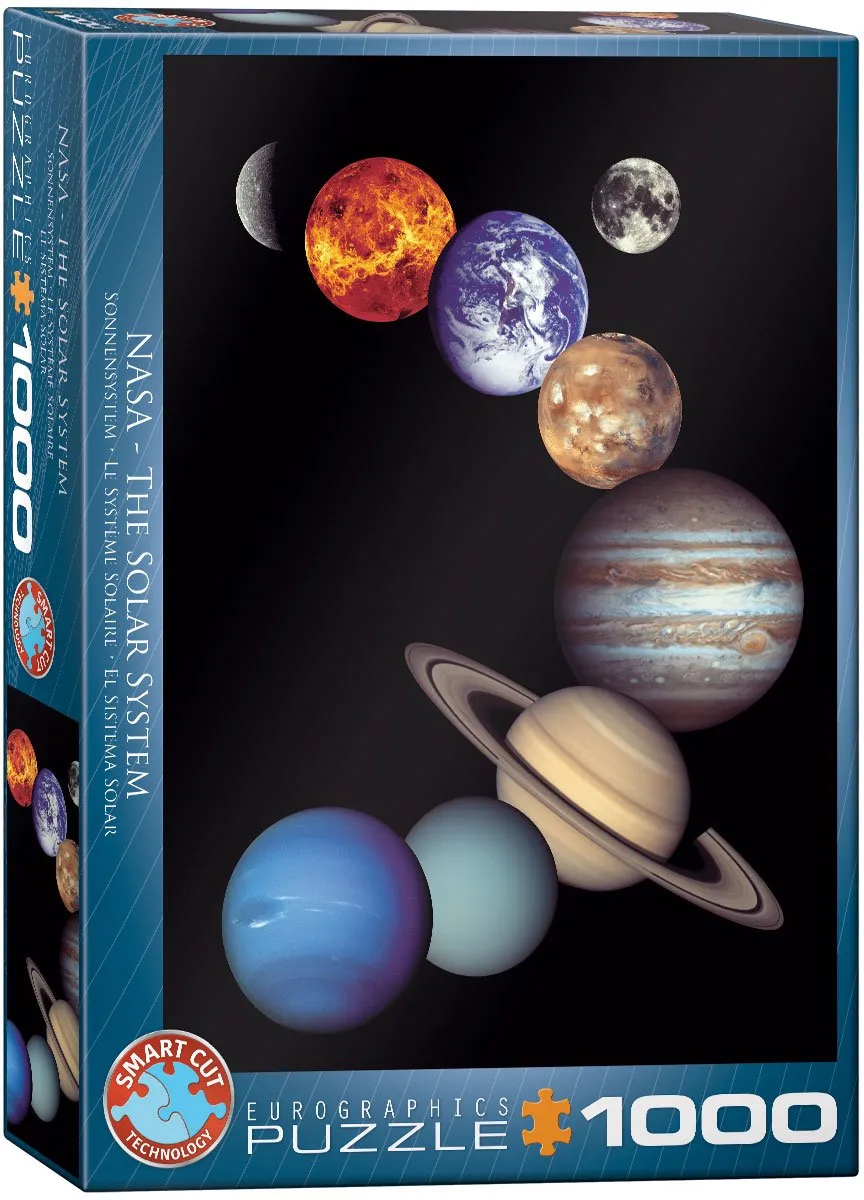 Eurographics NASA Het Zonnenstelsel Legpuzzel 1000 Stuks