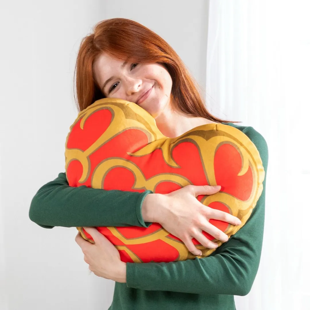 Tomy The Legend of Zelda Mocchi-Mocchi Knuffel Heart Container - 37cm Multi - afbeelding 6 van 6