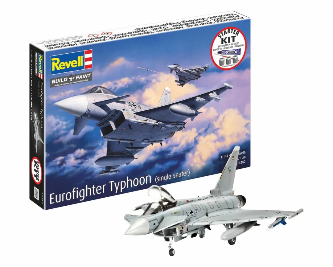 Revell 74282 Eurofighter Typhoon Modelbouwpakket 1:144