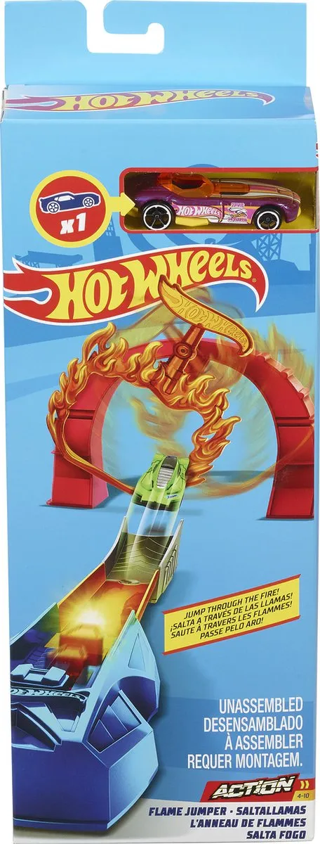 Hot Wheels Action Race Rally Assortiment FWM85 - 2-6 Spelers - afbeelding 3 van 5