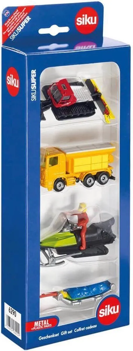 SIKU 6290 Auto Wintervoertuigen Set