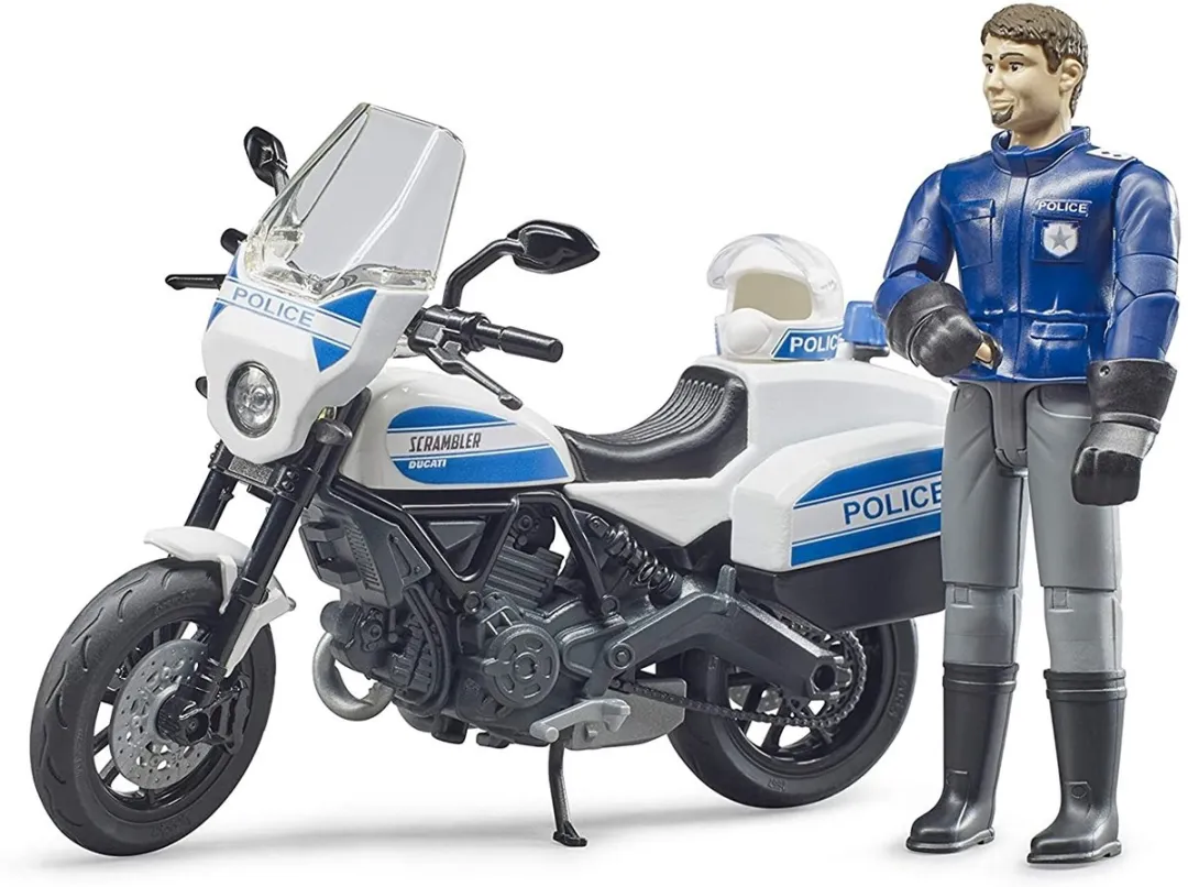 Bruder Scrambler Ducati Politie Motorfiets - 62731