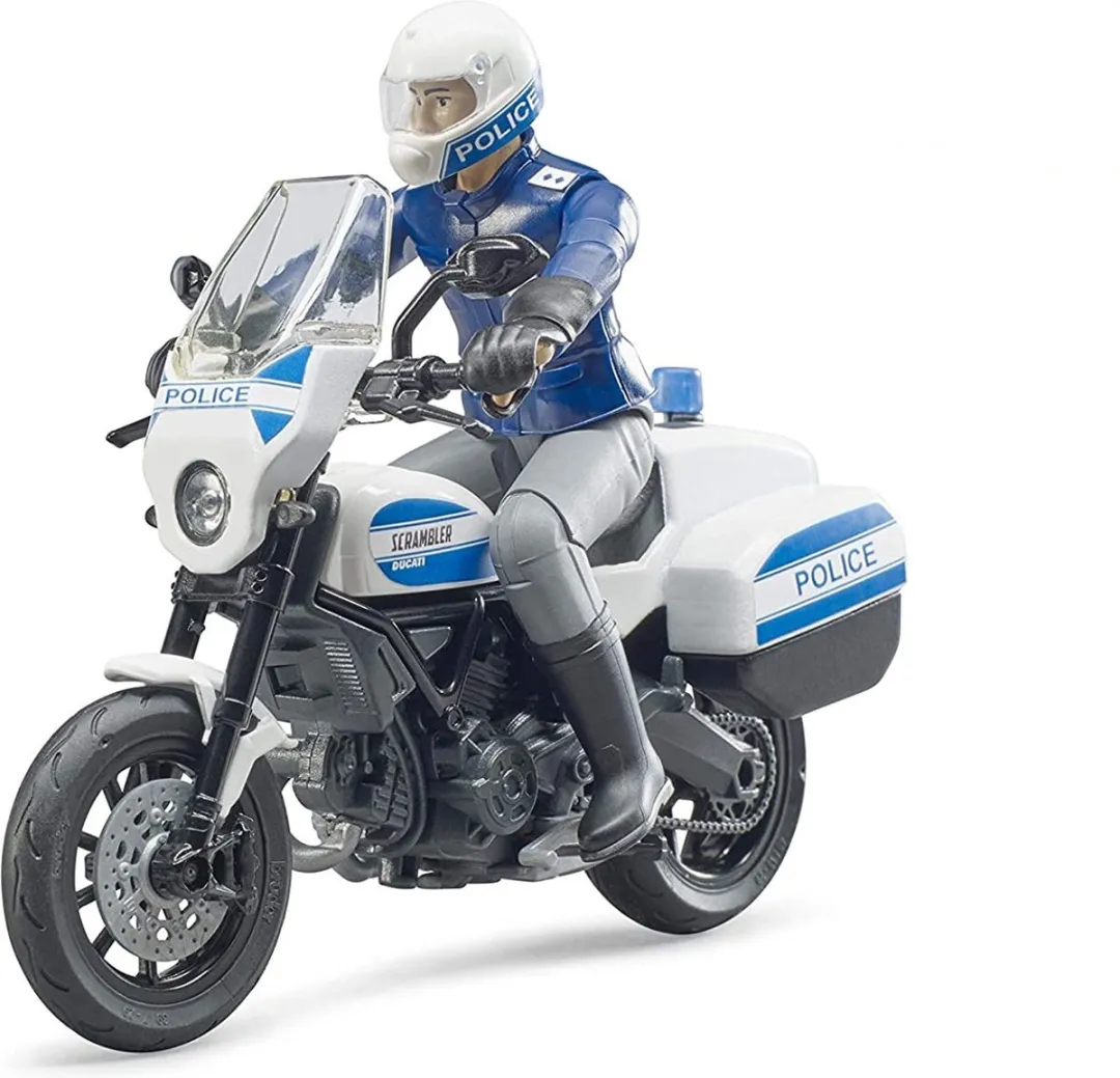 Bruder Scrambler Ducati Politie Motorfiets - 62731