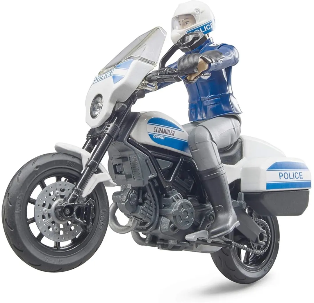 Bruder Scrambler Ducati Politie Motorfiets - 62731