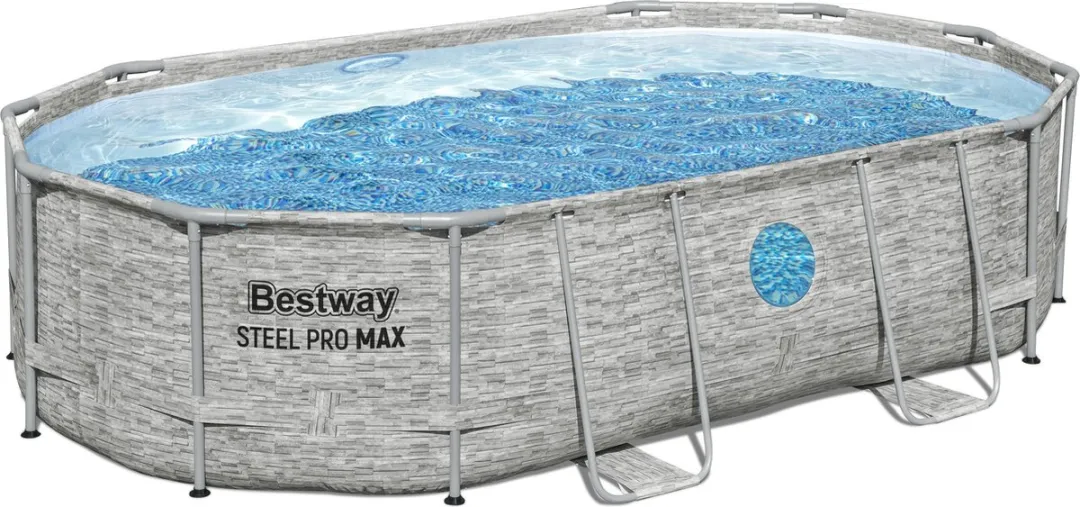 Bestway Steel Pro MAX Splashview Zwembadset 488x305x107cm