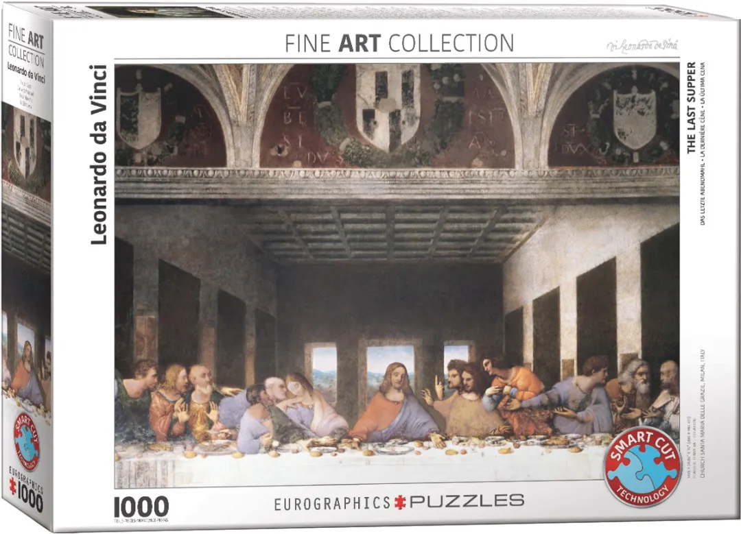 Eurographics Het Laatste Avondmaal 1000 Stuks Fine Art Legpuzzel