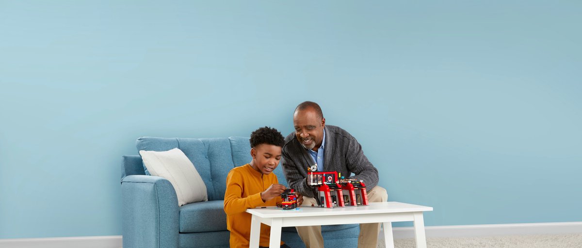 LEGO City Brandweerkazerne en brandweerauto - 60414