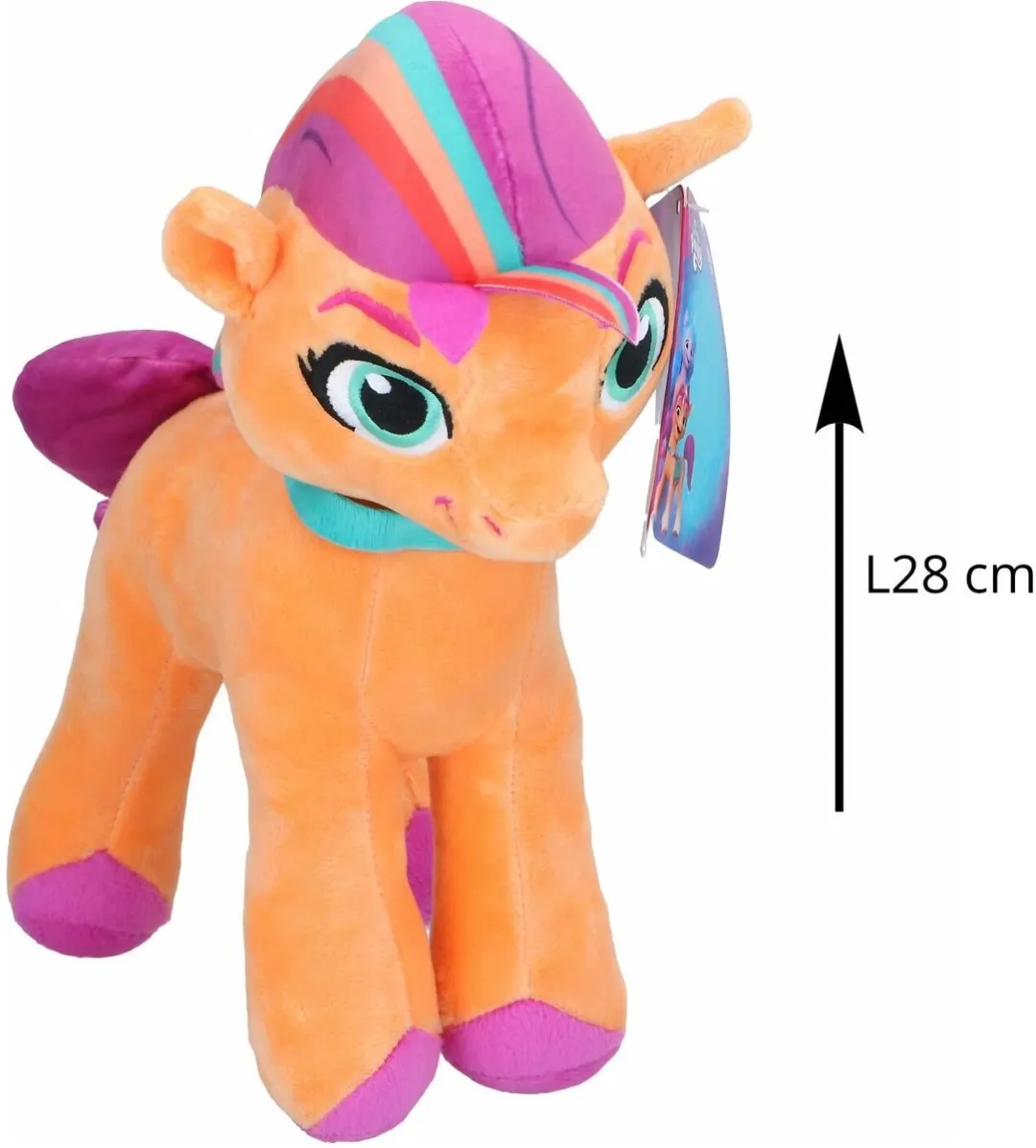 Hasbro My Little Pony Sunny Starscout Knuffel 28cm - Perzikoranje