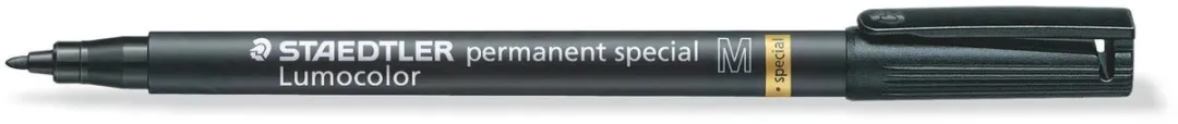 STAEDTLER Lumocolor Permanent Special M Zwart - 10 Stuks