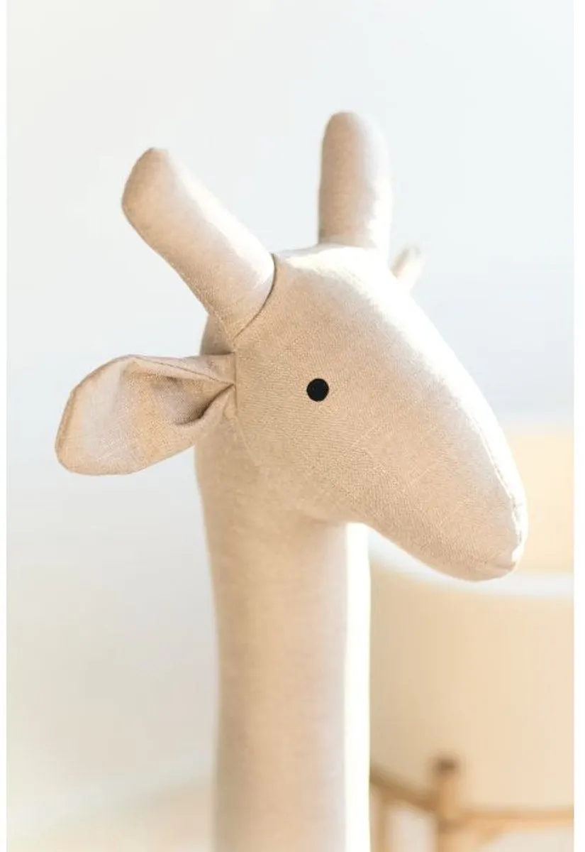 Childhome Staande Knuffel Giraf 131cm - Beige