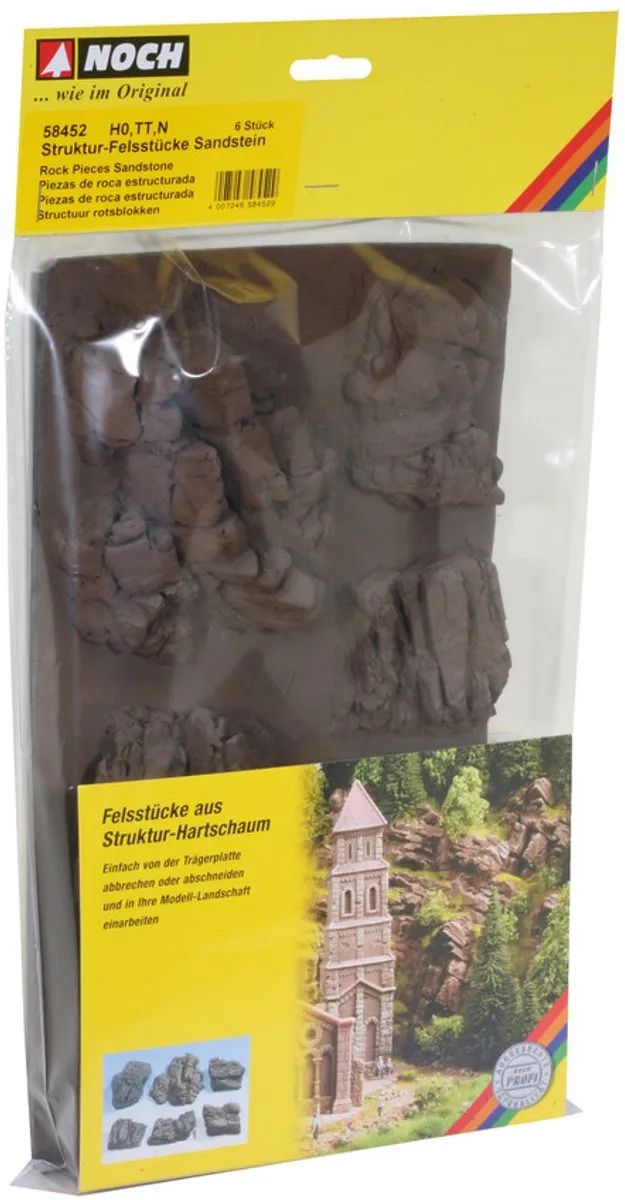 Noch Rotsblokken Zandsteen Landschapsbouw