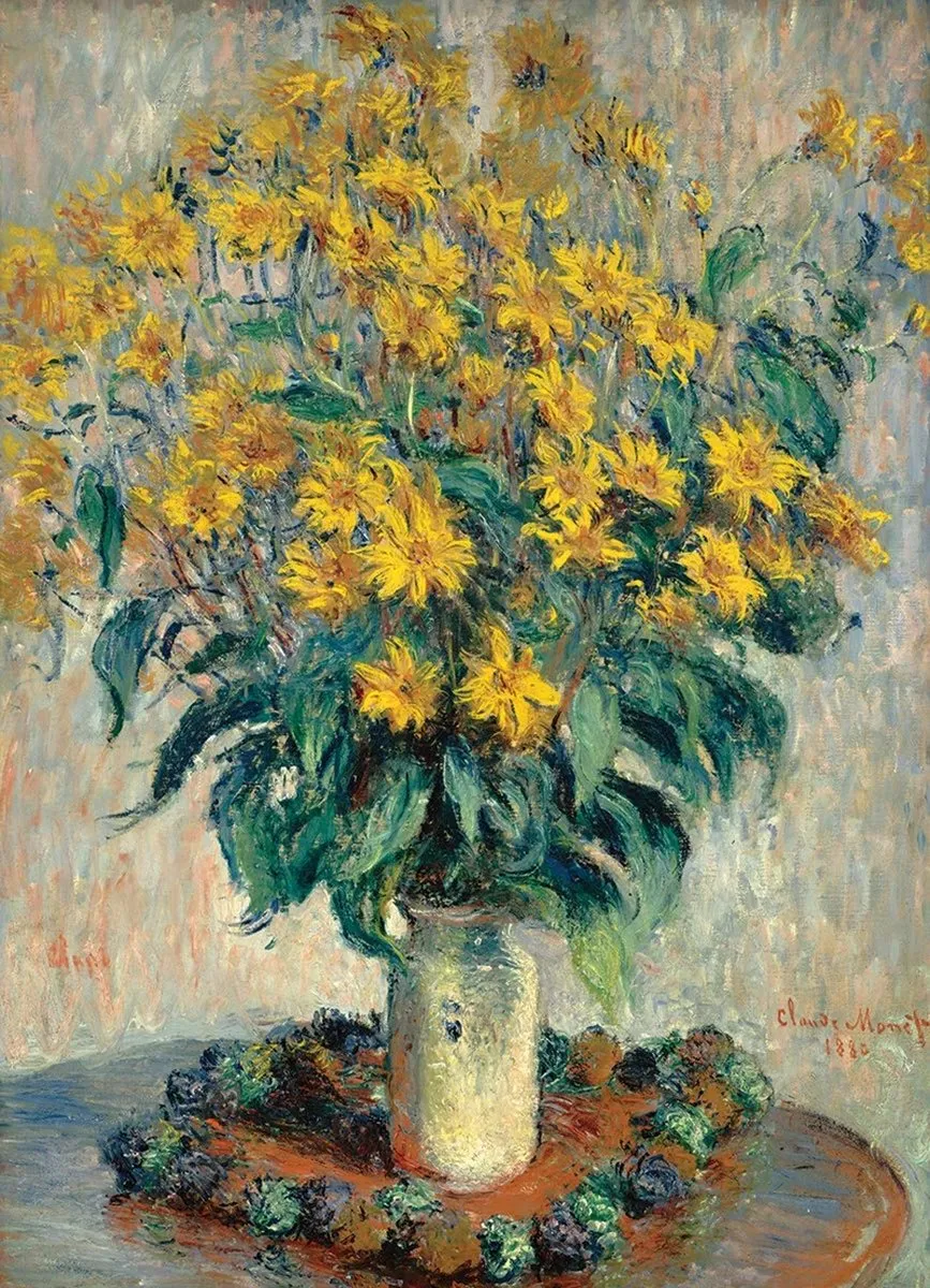 Eurographics Aardpeerbloemen Monet Fine Art Legpuzzel 1000 Stuks - eu6000-0319