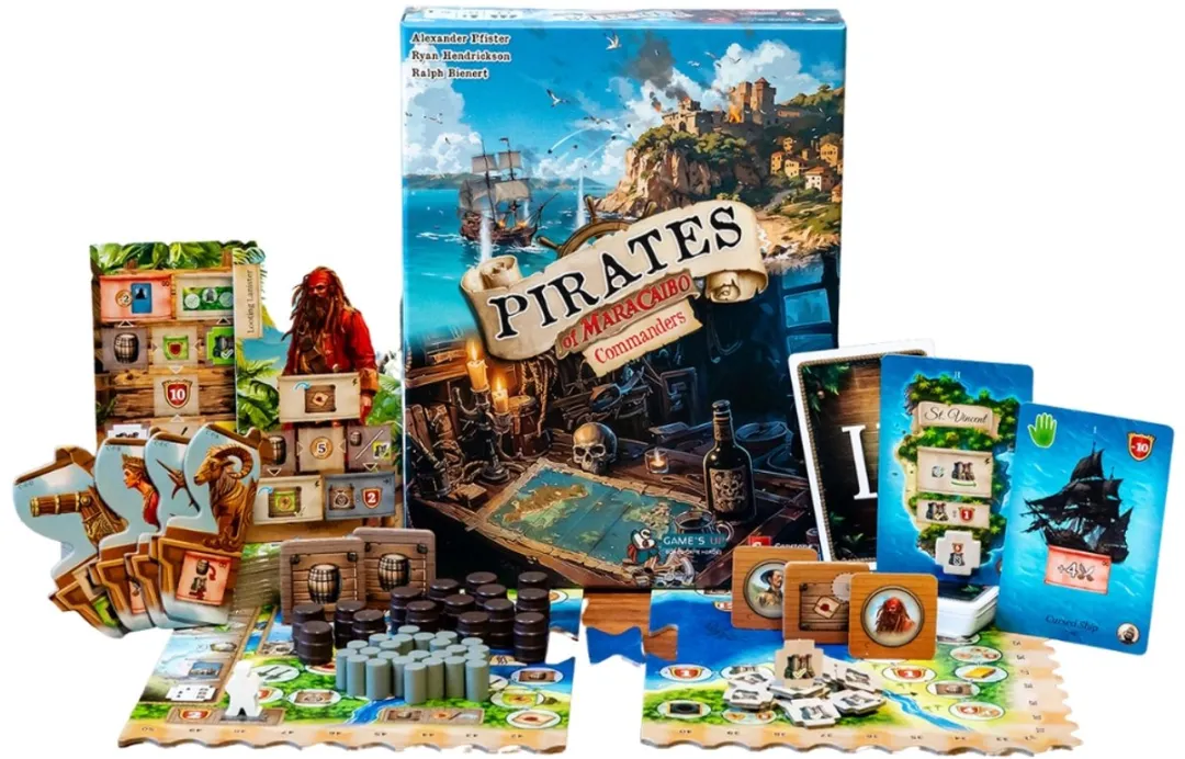 Capstone Games Pirates of Maracaibo Commanders Uitbreiding POM02