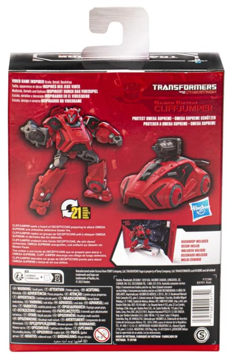 Hasbro Transformers Studio Series Cliffjumper F7238