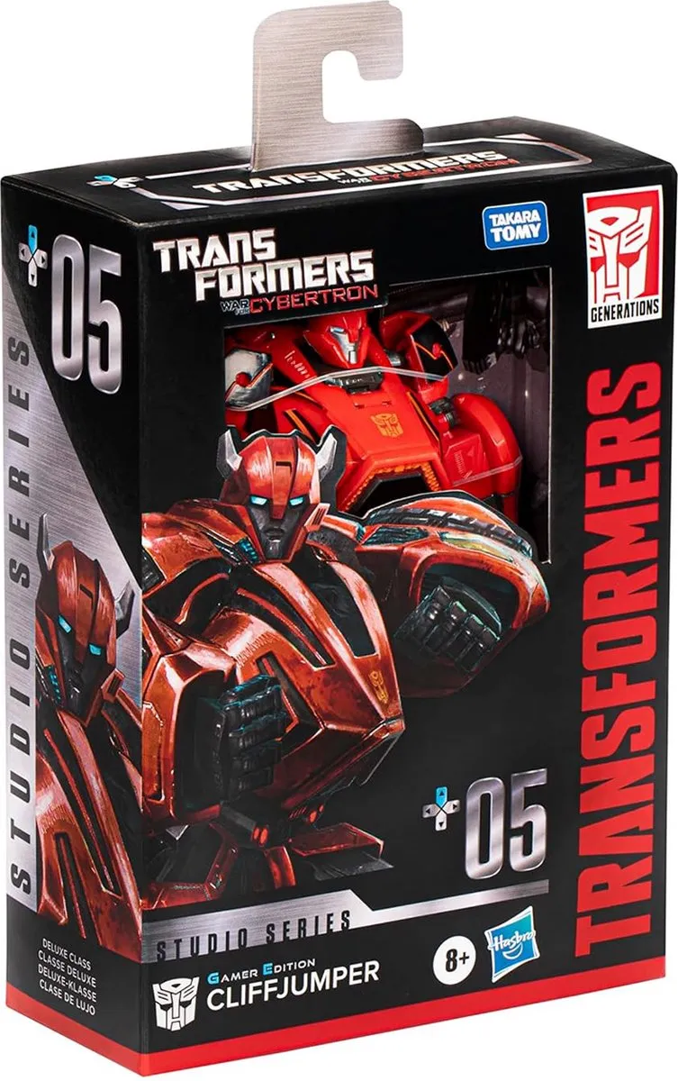 Hasbro Transformers Studio Series Cliffjumper F7238 - 11cm - Multi - afbeelding 6 van 6
