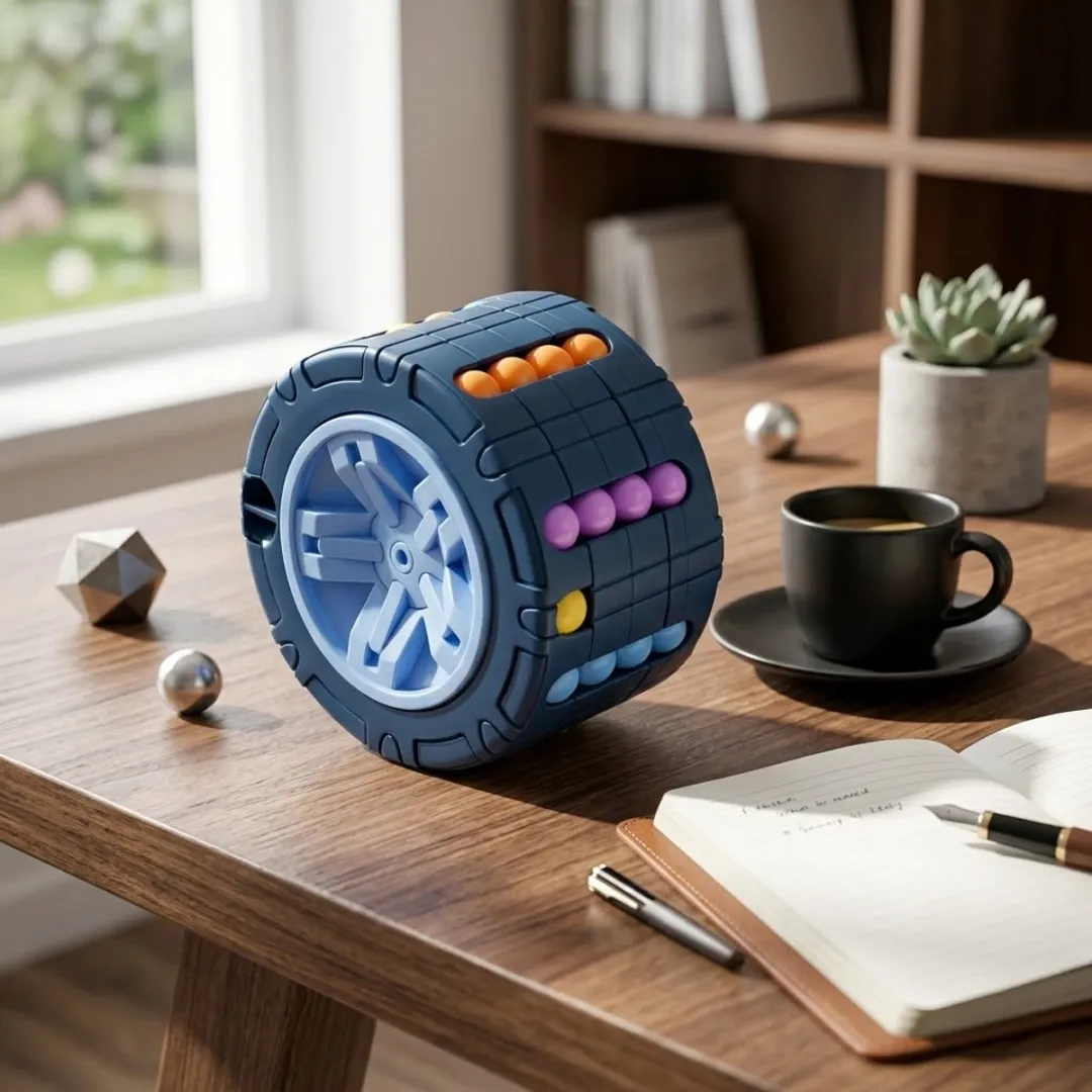 NUVEX Breinbreker Kubus 3D Logica Puzzel - Zwart