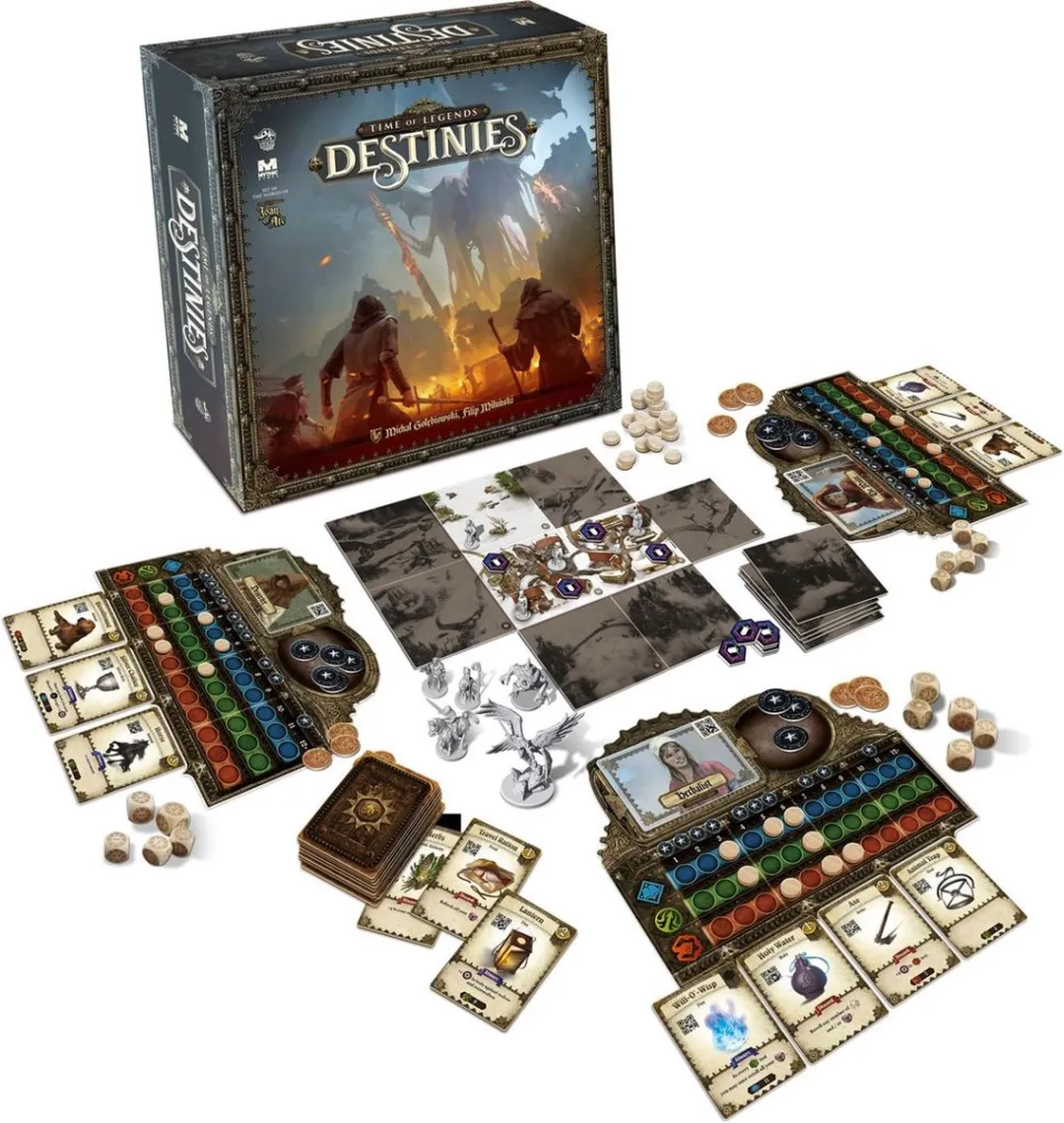 Lucky Duck Games Destinies Bordspel LKYTLDR01EN - 1-3 Spelers