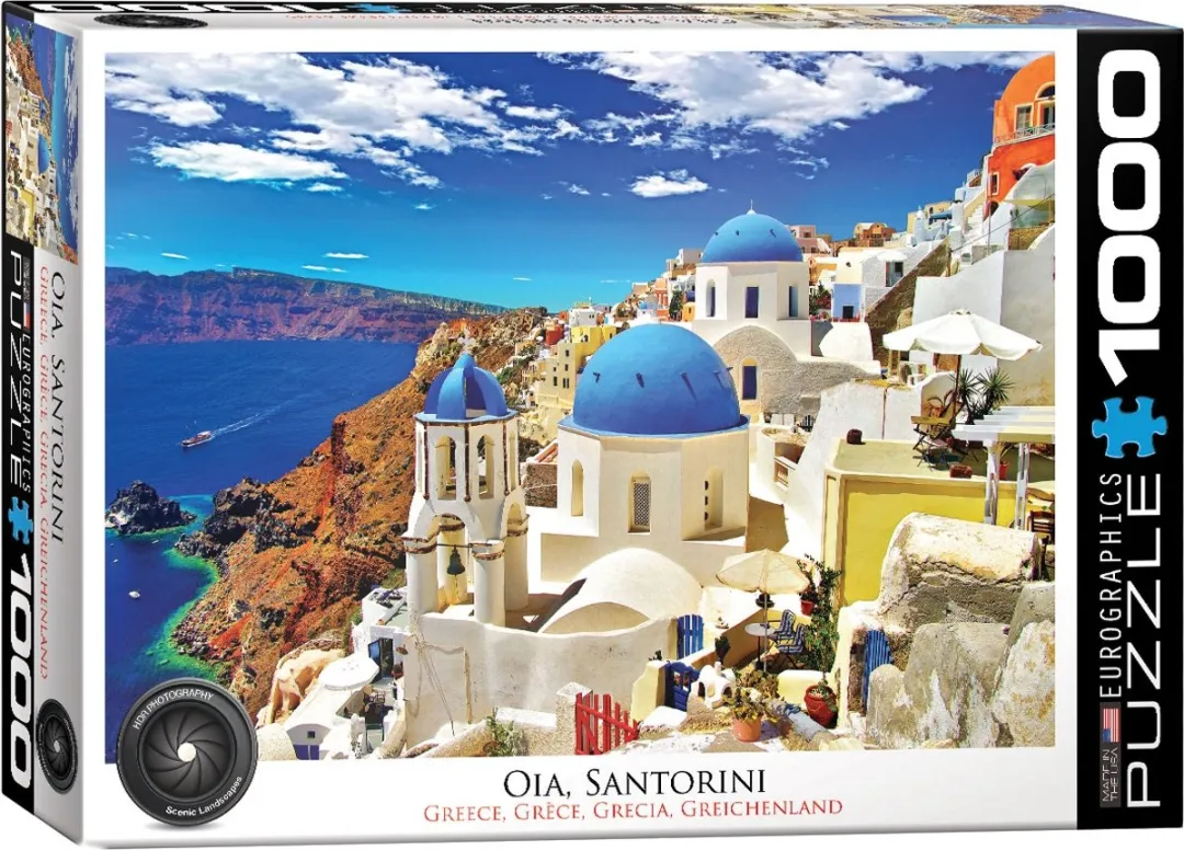 Eurographics Oia Santorini Legpuzzel 1000 Stuks