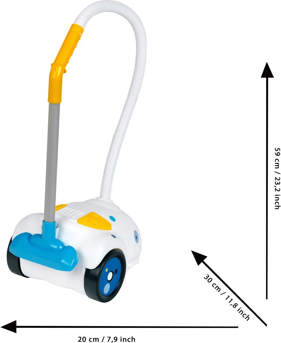 Klein Toys Stofzuiger Speelgoed - Wit/Geel