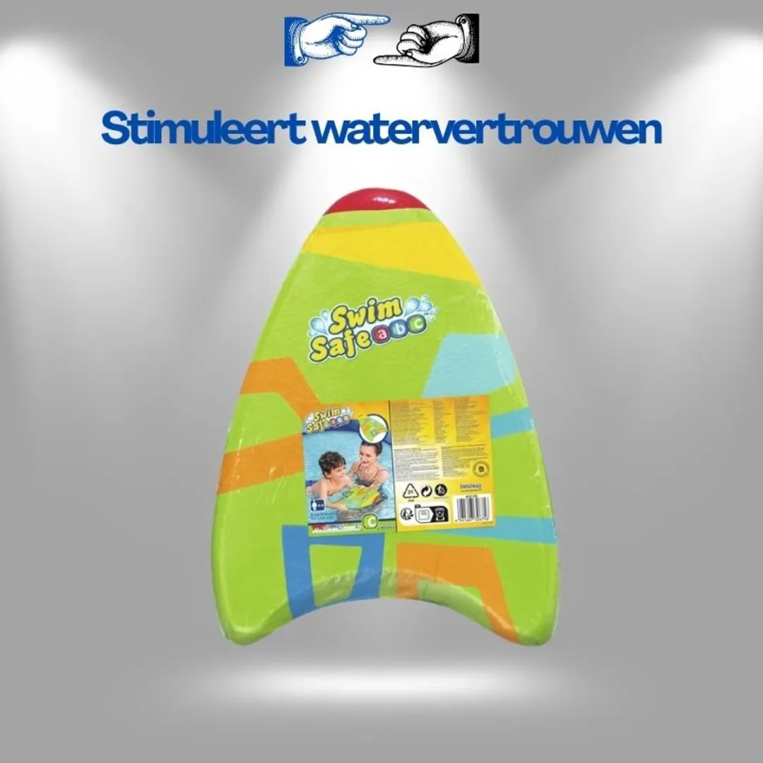 Lean Toys Bestway Zwemplank 32155 - Kickboard 42x32cm Groen