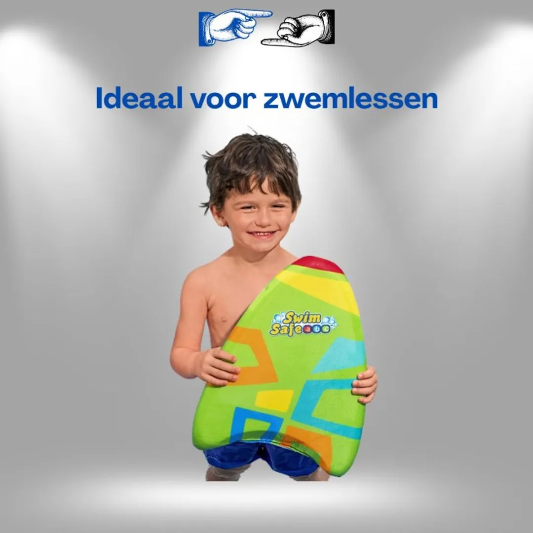 Lean Toys Bestway Zwemplank 32155 - Kickboard 42x32cm Groen - afbeelding 6 van 6