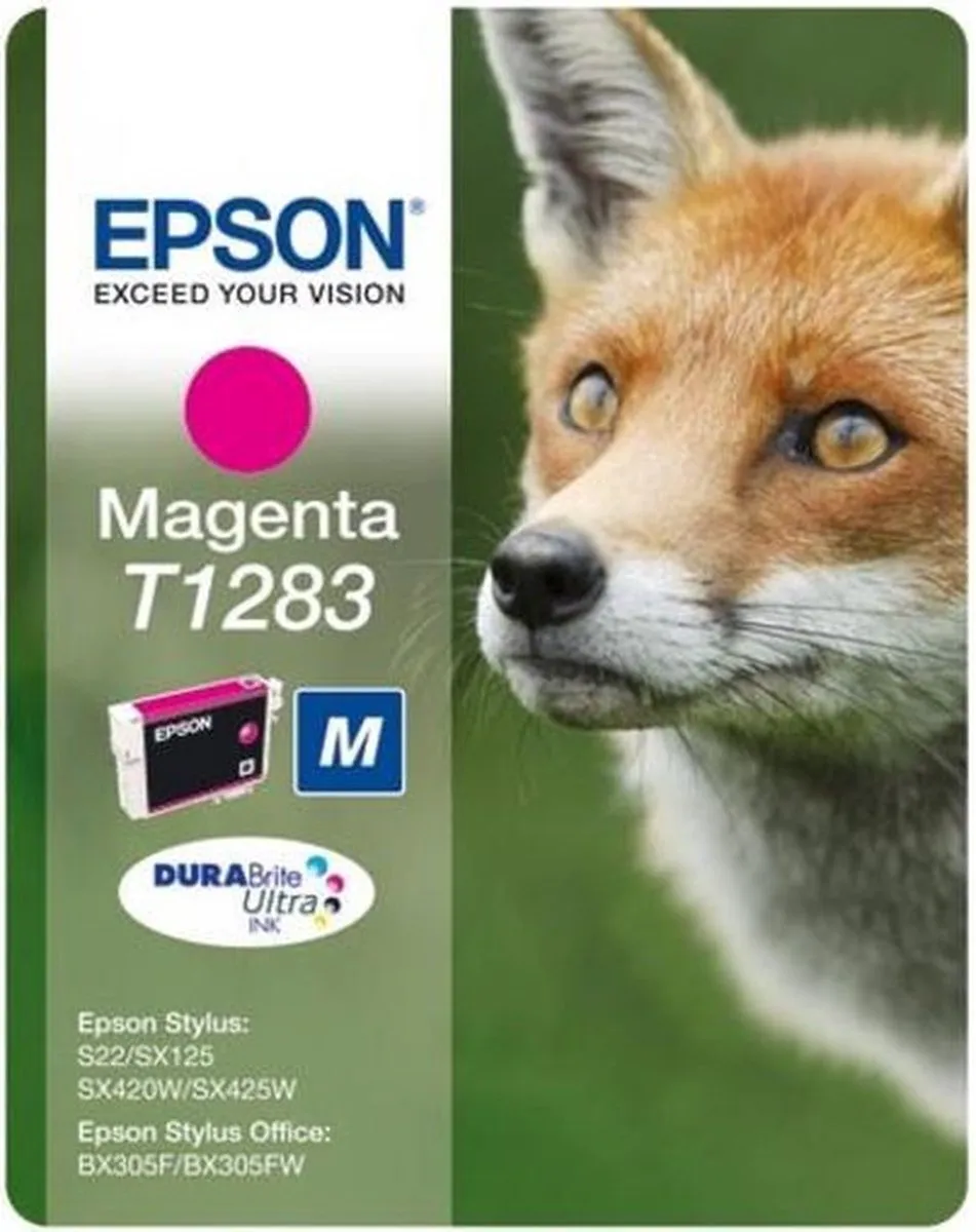 Epson T1283 Magenta Inktcartridge C13T12834020 - 3.5ml