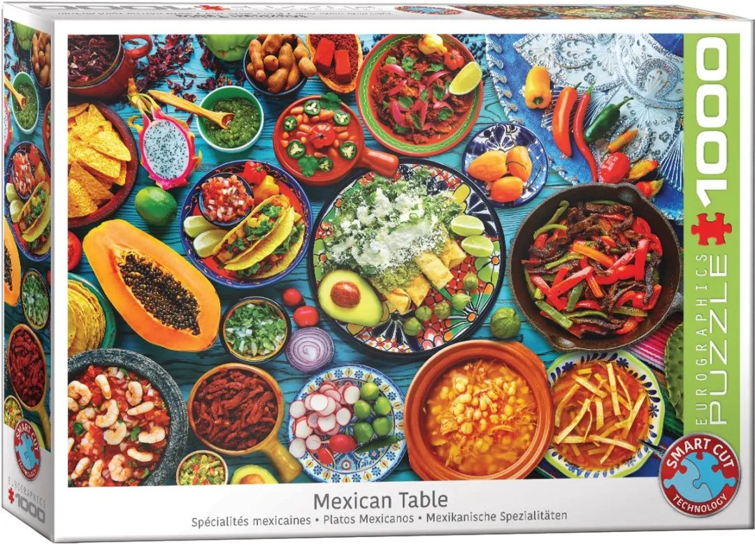 Eurographics Mexicaanse Tafel Legpuzzel 1000 Stuks