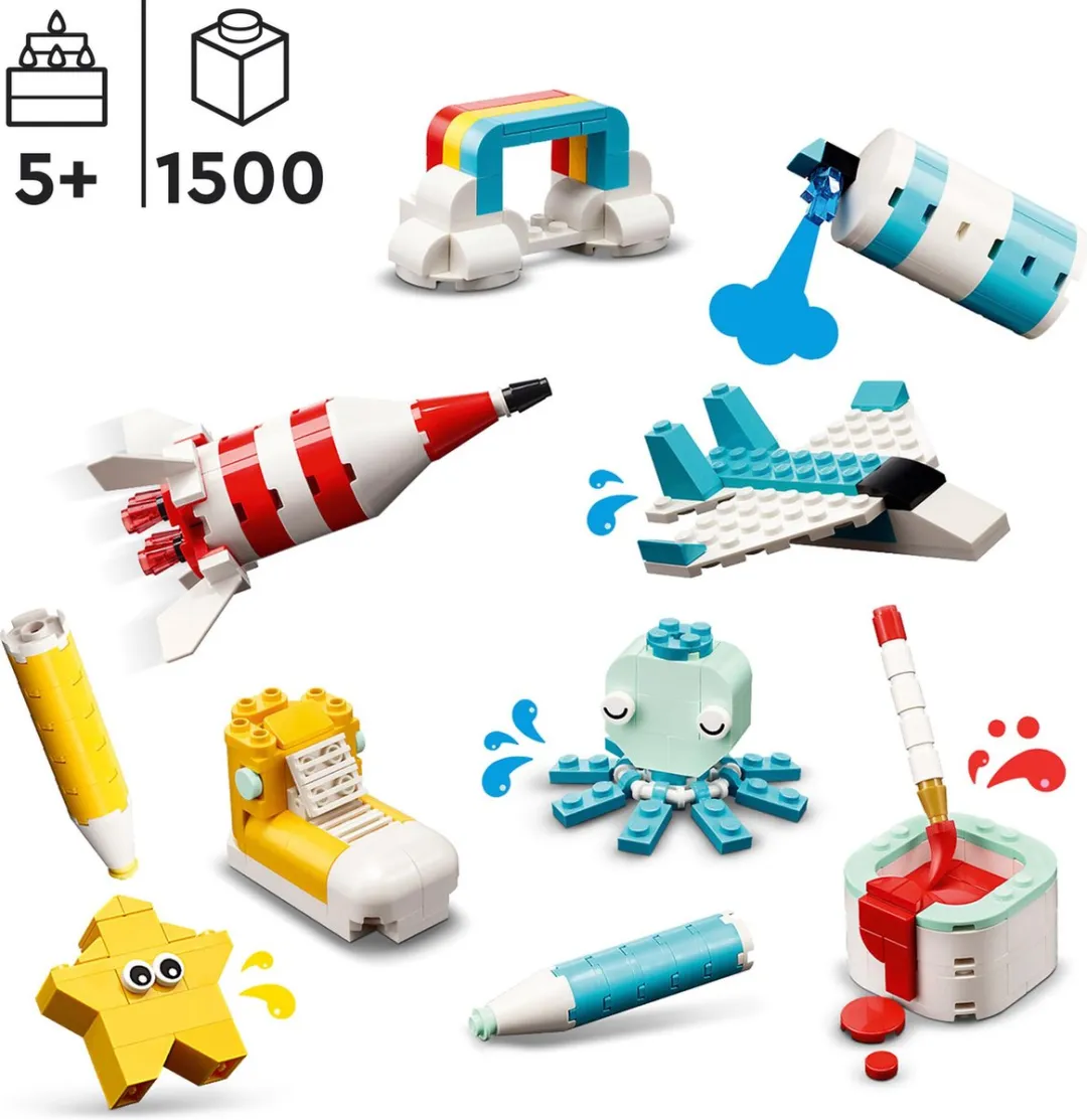 LEGO Classic 11032 Creatief Bouwset - 1500 Stukken - Meerkleurig
