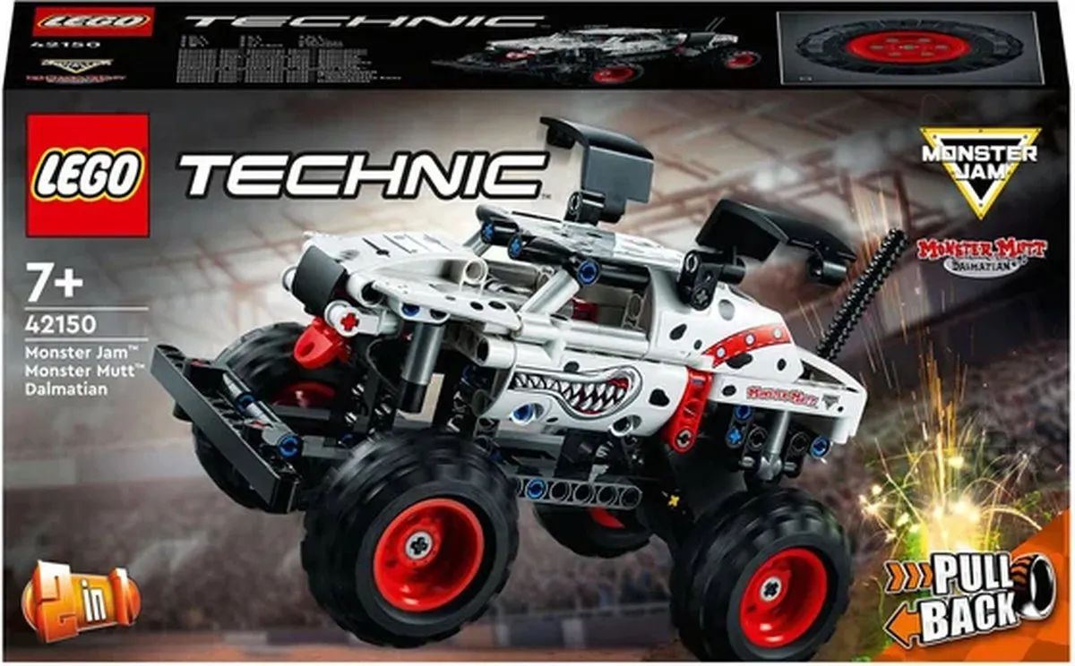 LEGO Technic Monster Jam Monster Mutt Dalmatian 42150 - Meerkleurig - afbeelding 6 van 6