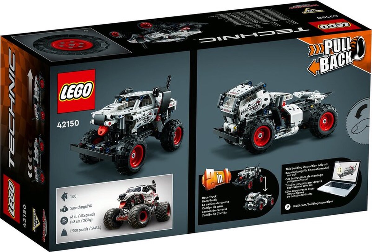 LEGO Technic Monster Jam Monster Mutt Dalmatian Set - 42150