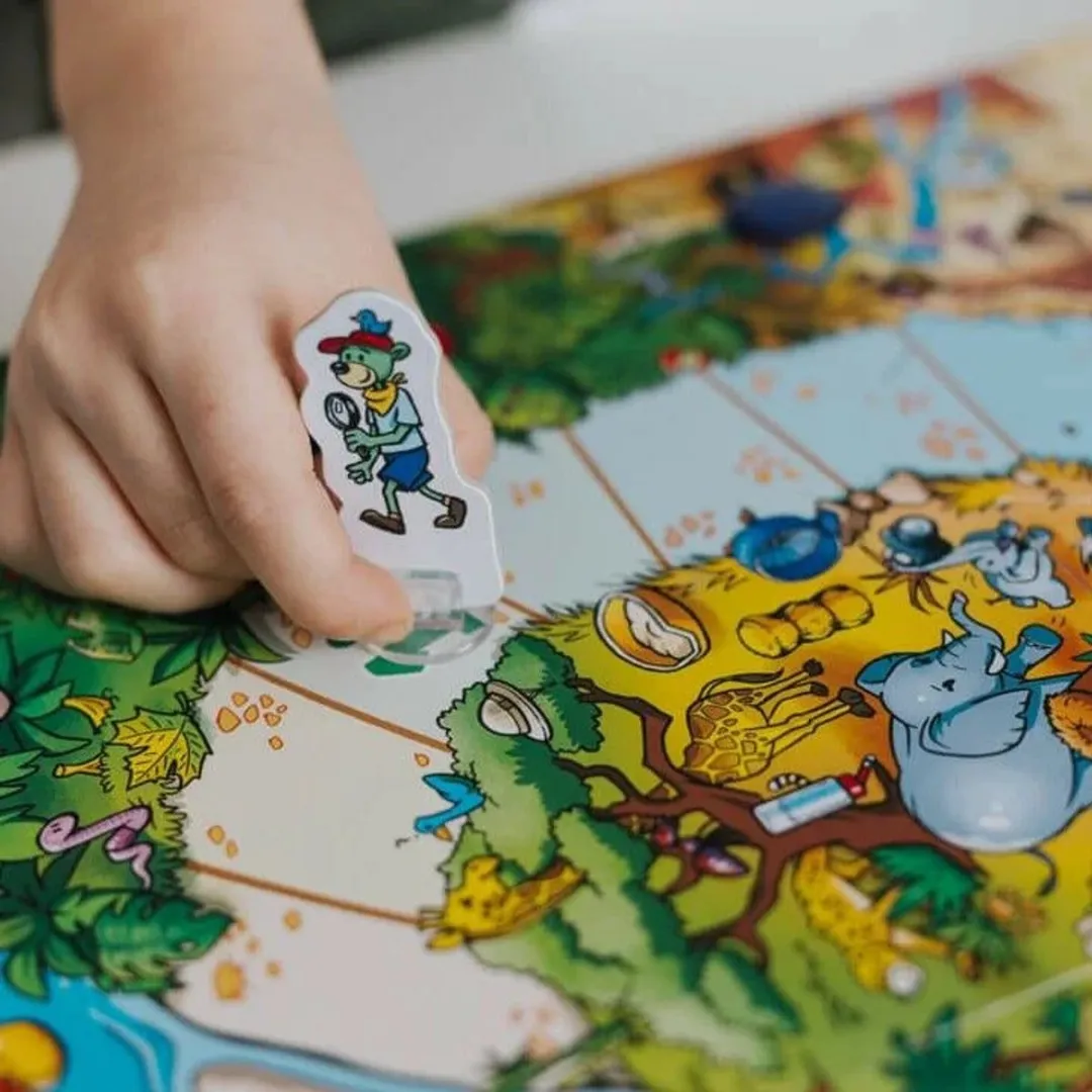 Trefl Spy Guy Junior Animals Coöperatief Dierenspel - 2-6 Spelers