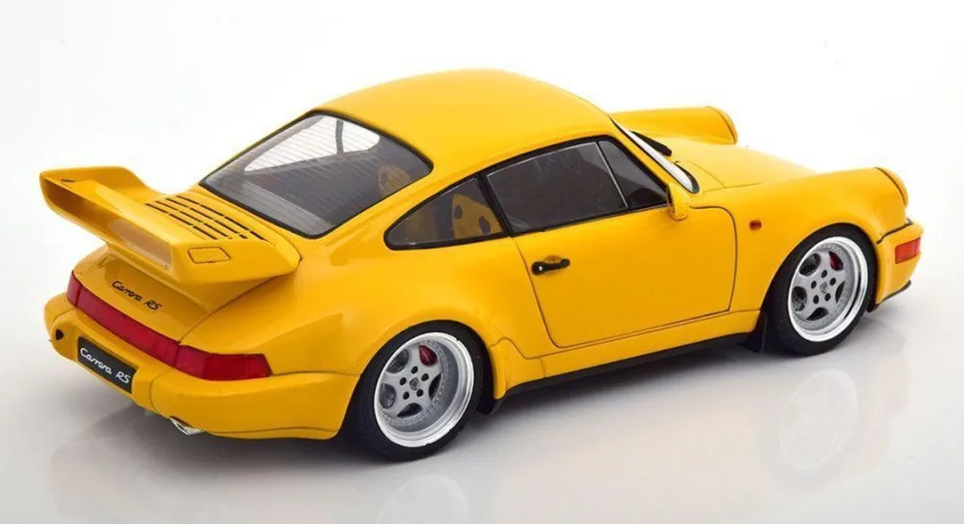 Porsche 911 (964) 3.8 RS 1990 Schaalmodel 1:18 - Geel