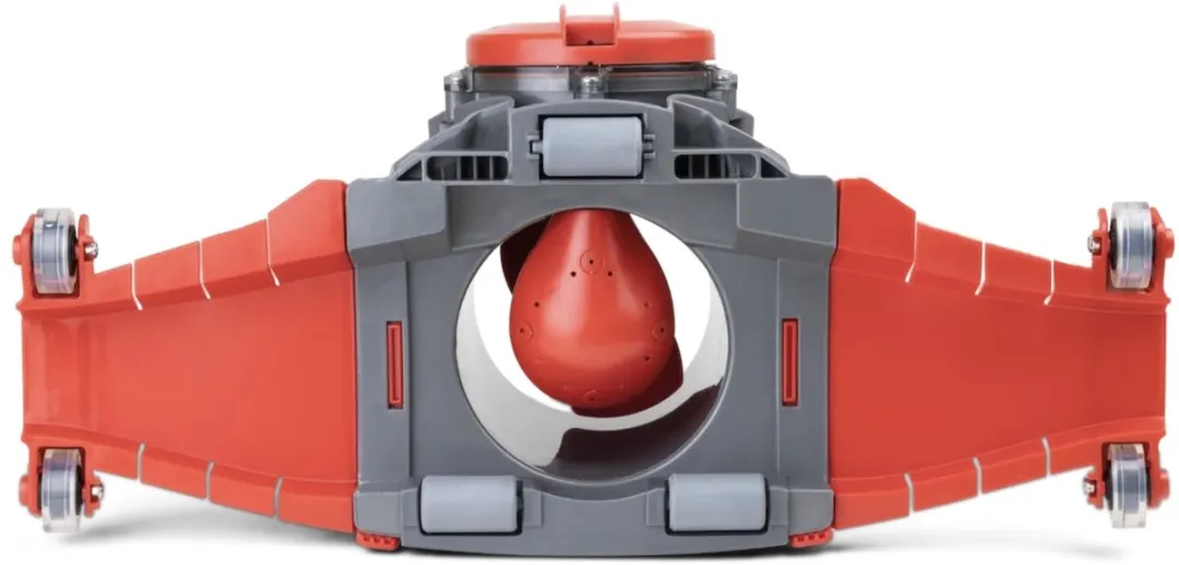 Kokido Volta V10 W'eau Zwembadstofzuiger - Grijs/Rood