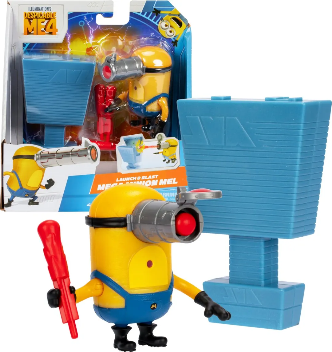 Moose Toys Despicable Me 4 Launch & Blast Mega Minion Mel