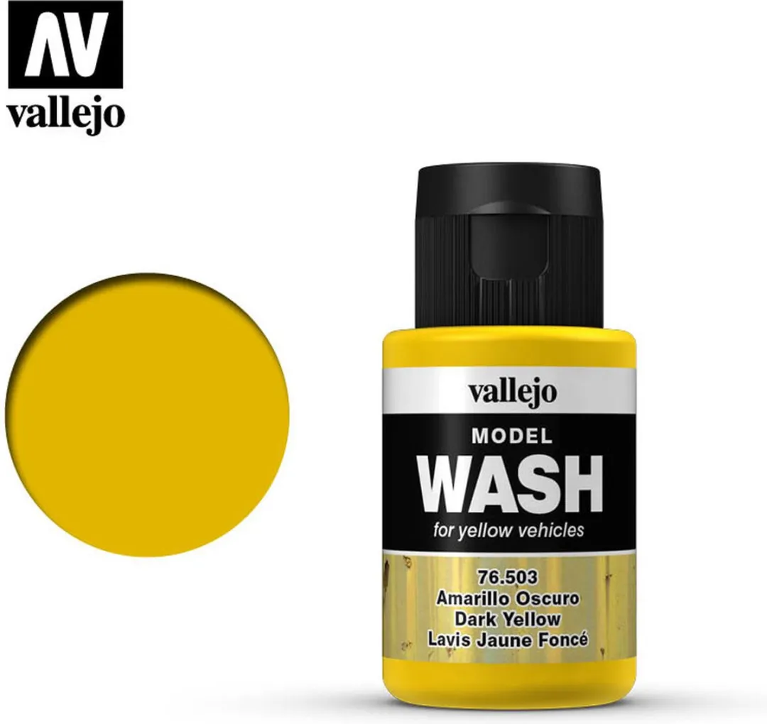 Vallejo Model Wash Dark Yellow 35ml