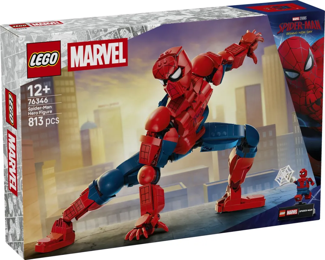 LEGO Marvel Spider-Man Heldenfiguur Bouwpakket 76346 - 813 Stukken - Multicolor