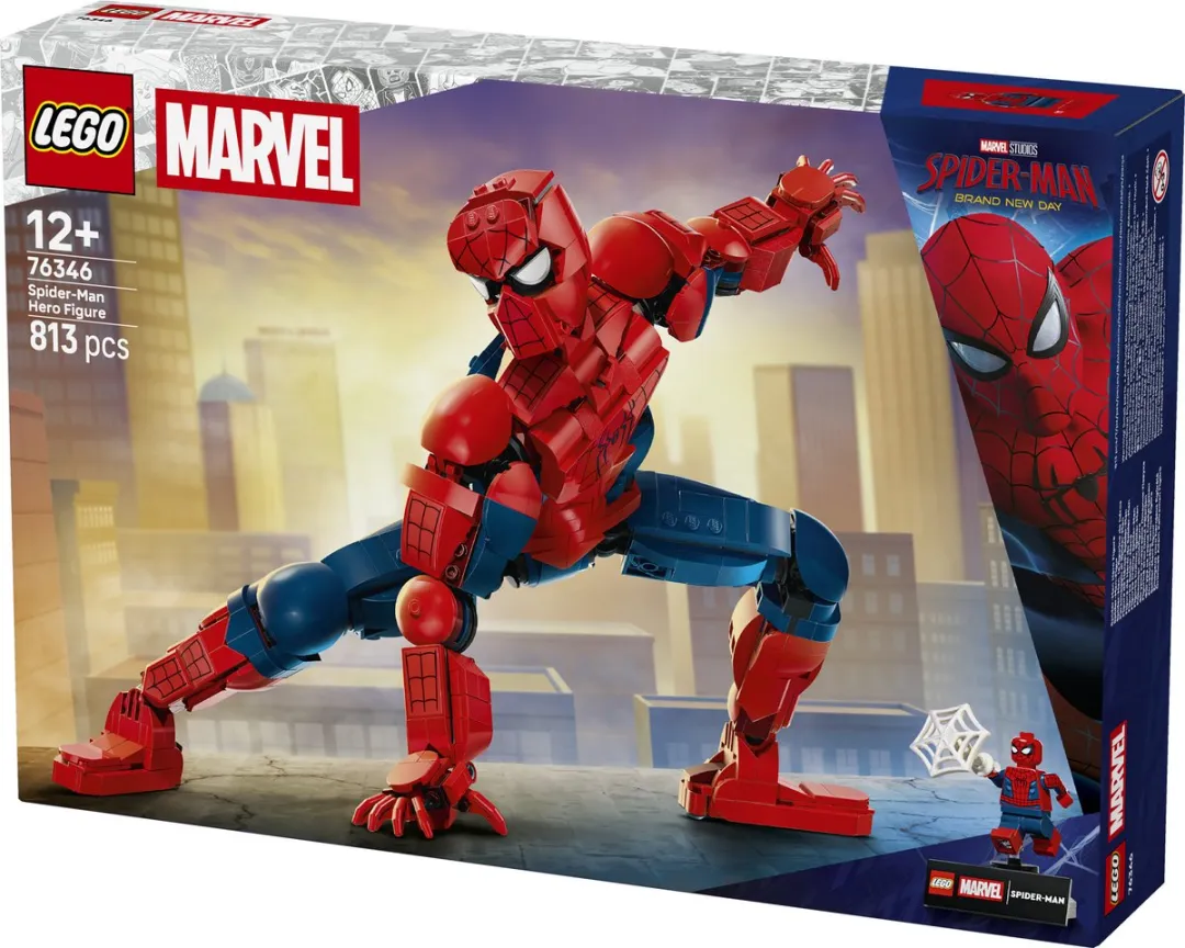 LEGO Marvel Spider-Man Heldenfiguur Bouwpakket 76346 - 813 Stukken - Multicolor - afbeelding 6 van 6