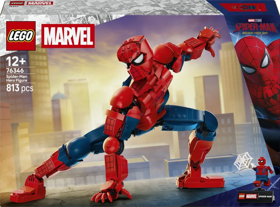 LEGO Marvel Spider-Man Heldenfiguur Bouwpakket 76346 - 813 Stukken - Multicolor