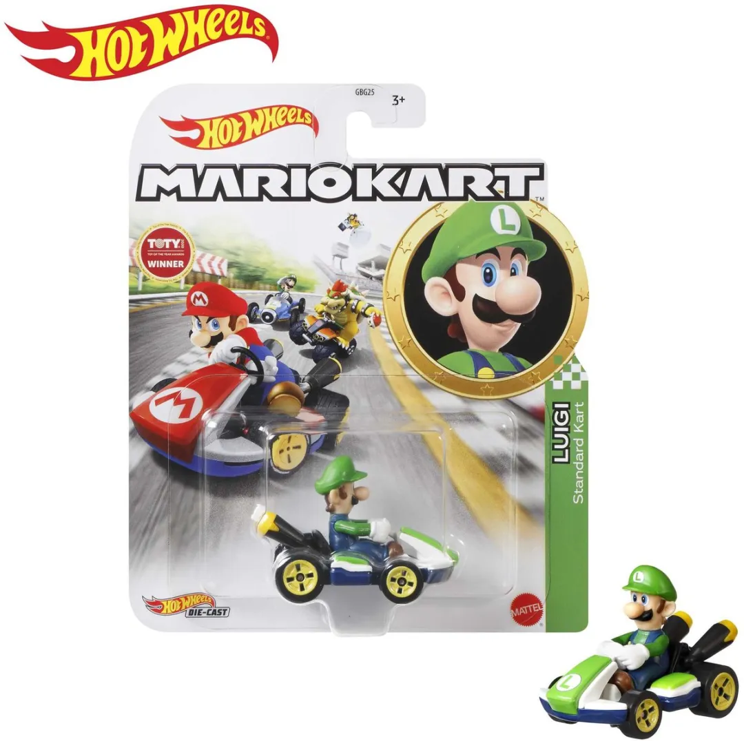 Hot Wheels Luigi Standard Kart 123456 - Multi