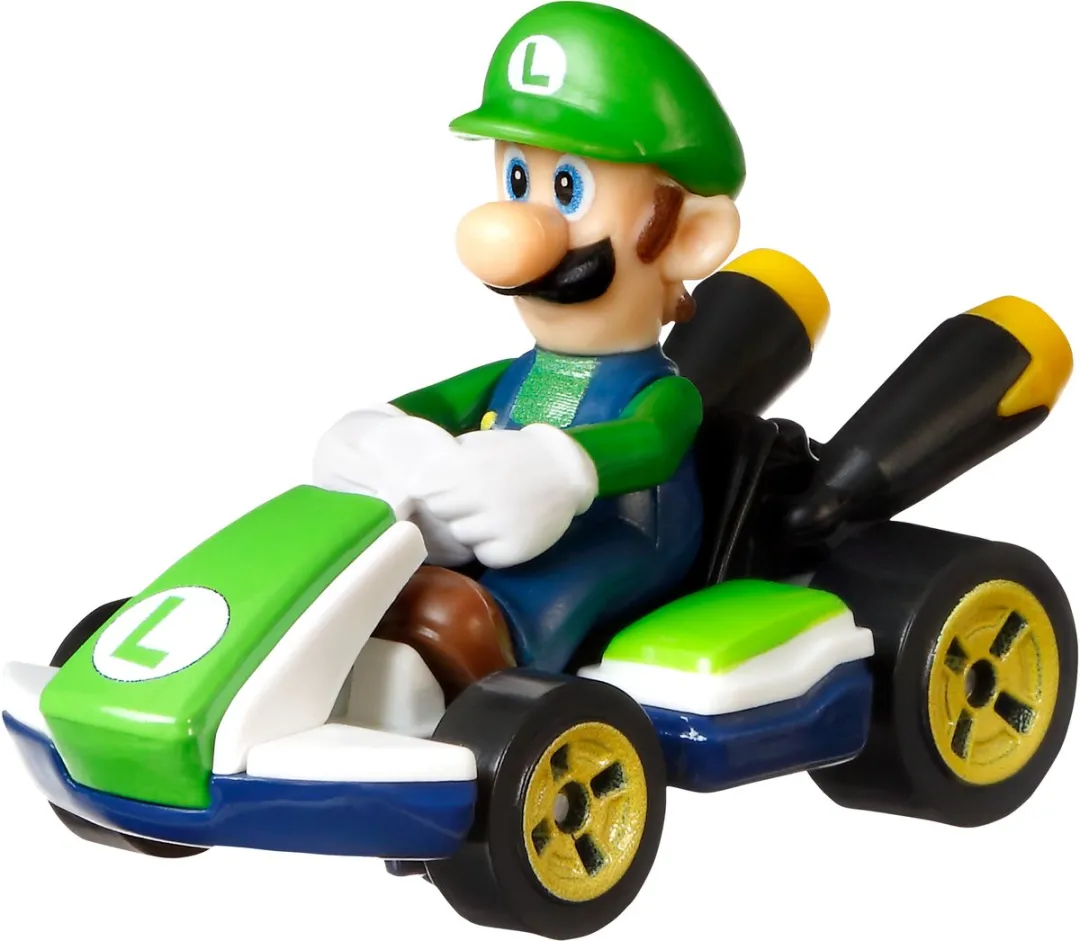 Hot Wheels Luigi Standard Kart 123456 - Multi