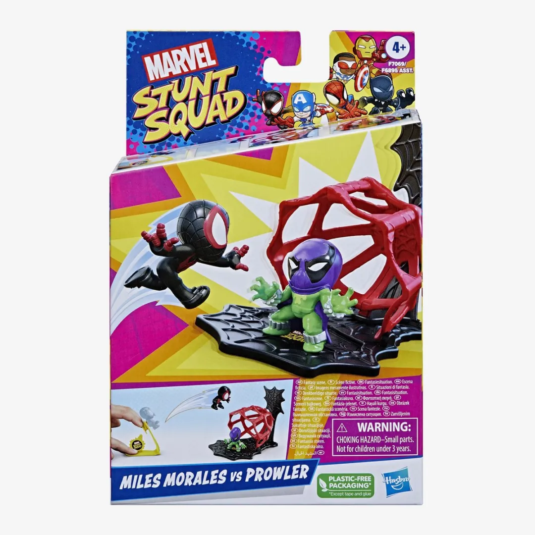 Marvel Stunt Squad Spiderman VS Venom Speelset - Divers
