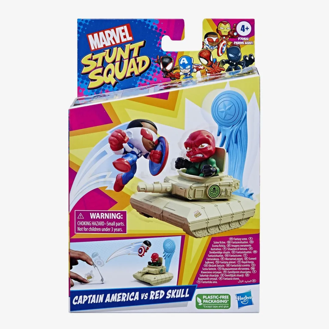 Marvel Stunt Squad Spiderman VS Venom Speelset